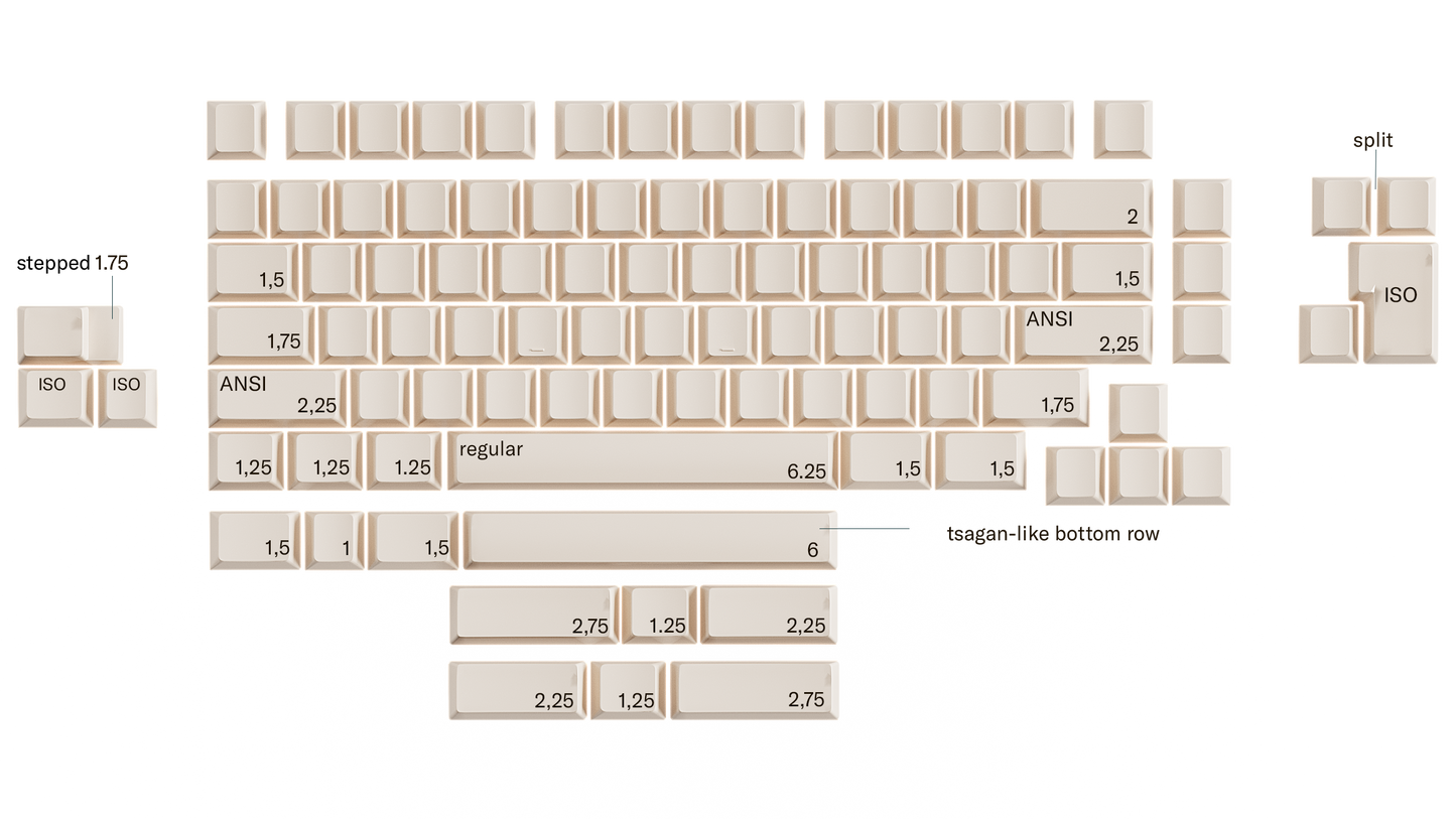 M01-75% PCB by ebastler (EXTRA Pre Order)